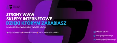 Tworzenie stron & sklepów internetowych - Grzegorz Lisowski | Zabrze